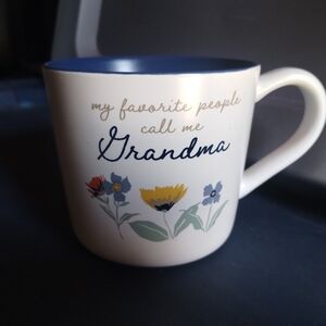 New Grandma Floral Mug Threshold Stoneware Mug